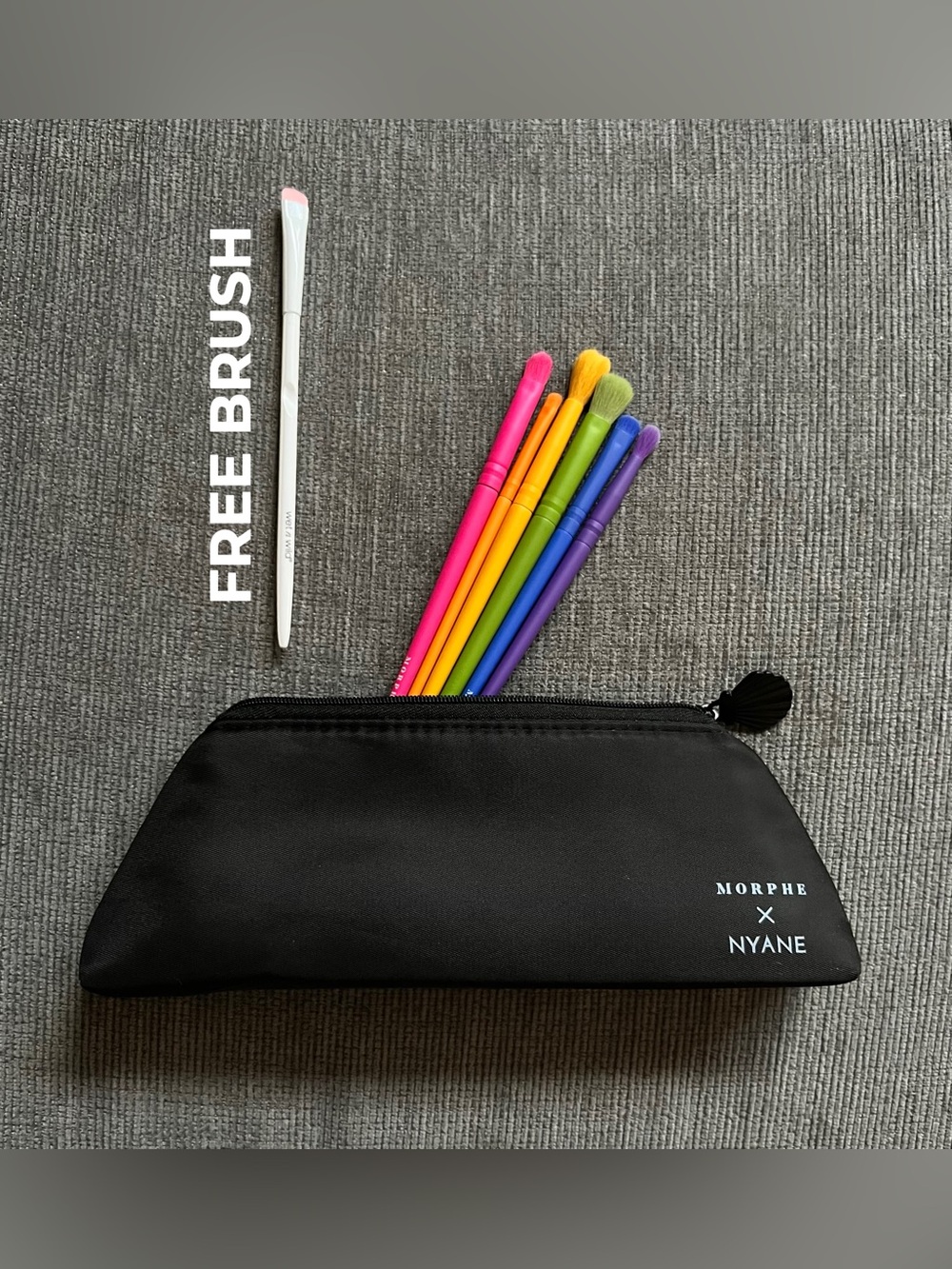 Morphe X Nyane 6 piece Brush Set + 1 Free Brush (New without tags)